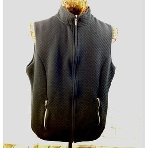 Ladies Karen Scott Sport Black Vest L